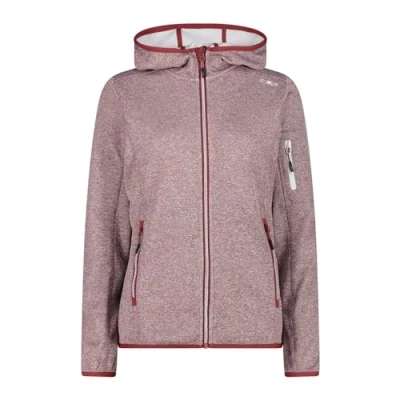 Abbildung von CMP Damenjacke aus Knit Tech mit fester Kapuze
