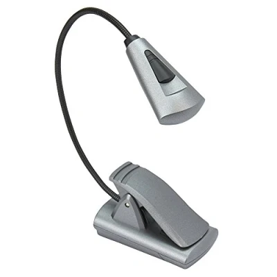 Abbildung von Carson FlexNeck Plus verstellbare Lese und Buchlampe mit 6 lichtstarken LEDs praktischer Klemmfunktion (FL 66)