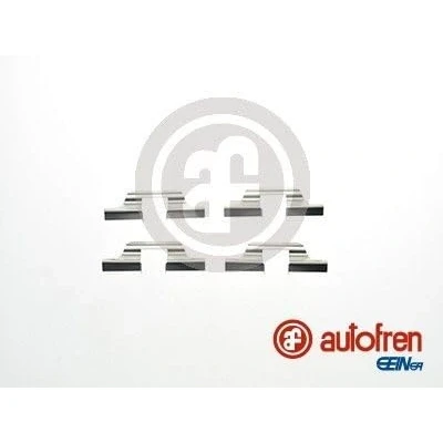 Abbildung von AUTOFREN SEINSA D42492A Zubehörsatz, Scheibenbremsbelag Hinterachse VOLKSWAGEN: GOLF 2, 3, Polo III Schrägheck, AUDI: A8 D2, A4 B5 Limousine