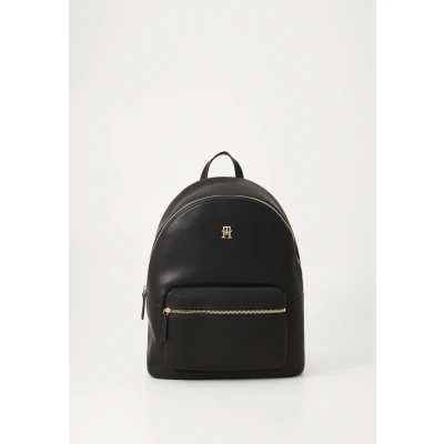 Abbildung von Tommy Hilfiger Logotape Backpack Tagesrucksack, Damen, Größe: One Size, Black