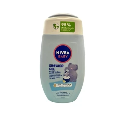 Abbildung von Nivea Baby Sanft Shampoo &amp; Bad 2 in 1 hypoallergen für Kinder 200 ml