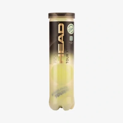 Abbildung von Tennisball 3x4B HEAD TOUR XT TOURNAMENT 3er Pack 12 Tennisbälle 3 Dosen pro