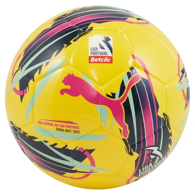 Abbildung von Puma LIGA Portugal Hybrid Fussball Fußball, Größe: 5, Fluo yellow multicolor