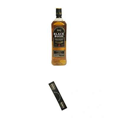 Abbildung von Bushmills Black Bush Irish Whiskey Country Antrim 1,0 Liter + Bar Matte aus Gummi