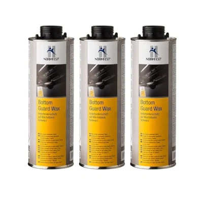 Abbildung von Normfest Unterbodenschutz Wachs Bottom Guard Wax schwarz 3x 1000ml