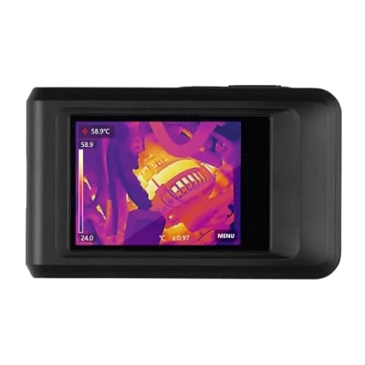 Abbildung von Testboy TV 296 Wärmebildkamera mit Bluetooth und WiFi, Infrarotkamera (Echtzeitübertragung auf das Handy, Touch Farb LC Display, integrierter Flash Speicher 16 GB, kompatibel &amp; WiFi)