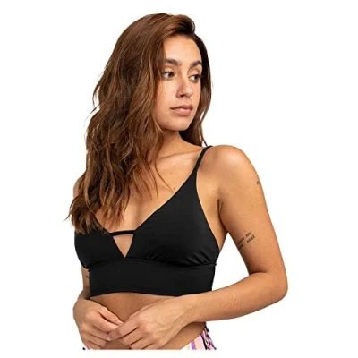 Abbildung von Billabong Sol Searcher Triangle Bikinioberteil für Frauen Schwarz