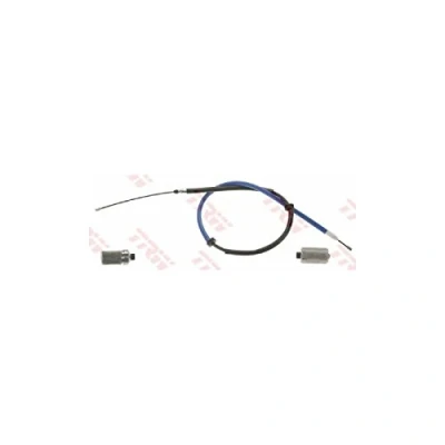 Abbildung von TRW GCH487 Handbremsseil 1525, 1235 Scheibenbremse RENAULT: Kangoo I, I Rapid