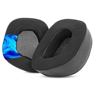 Abbildung von Kühlende Ersatz Ohrpolster, kompatibel mit Corsair Void PRO RGB SE Wireless Gaming Headset Ohrpolster Kühlgelschicht