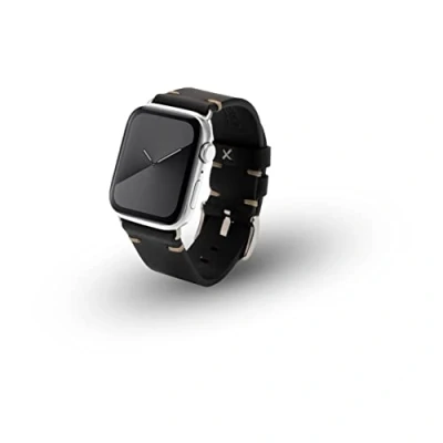 Abbildung von JT Berlin Watchband Alex II Vintage Apple Watch Ultra/42/44/45mm schwarz Edelstahl M 10828