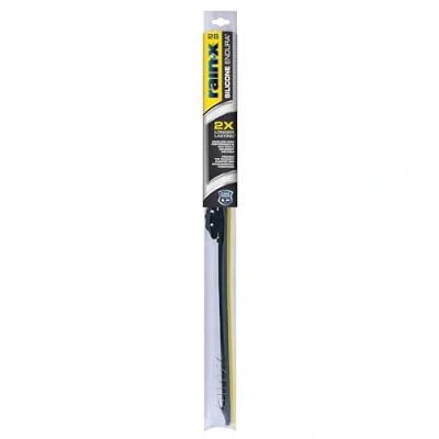 Abbildung von Rain X 830128 Silikon Endura Wischerblätter, 71.1 cm Scheibenwischer (1 Stück), Automotive Ersatz Scheibenwischerblätter mit zweimal länger haltbarem widerstandsfähigem Gummi Rakel