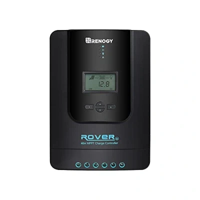 Abbildung von Renogy 40A 12/24 V MPPT Solar Solarladeregler Solarmodul Solarpanel Laderegler mit LCD Bildschirm
