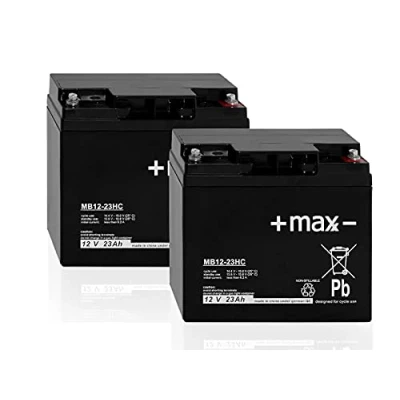 Abbildung von Akku kompatibel Mobilis M34 24V 2x 12V 22Ah Elektromobil E Scooter AGM Blei
