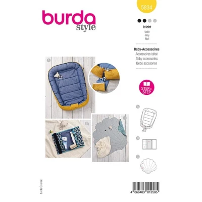 Abbildung von Baby Accessoires Burda 5834 Onesize