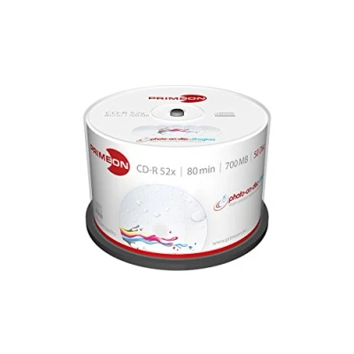 Abbildung von Primeon 2761109, 52x, CD R, 120 mm, 700 MB, Tortenschachtel, 50 Stück(e)