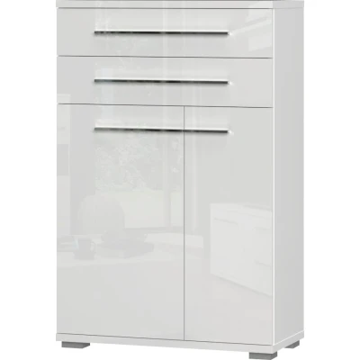 Abbildung von Places of Style Schuhschrank &quot;Piano&quot;, UV lackiert, hochglänzend, Soft Close Funktion