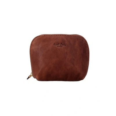 Abbildung von Gusti Leder Kosmetik LEO Kosmetiktasche, Damen, Größe: One Size, Braun