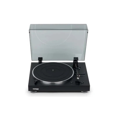 Abbildung von Thorens Plattenspieler (TD 101 A schwarz, vollautomatisch incl. AT3600 Tonabnehmer)