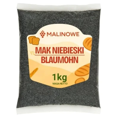 Abbildung von Malinowe BLAUMOHN 1kg Blauer Mohn Exzellente Qualität