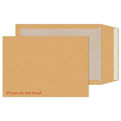 Abbildung von Blake Premium Avant Garde AG0055 Schwere, Extra Starke Papprückwand Versandtasche Haftklebung Creme Manille C4 324 x 229 mm 130 g/m² 100 Stück