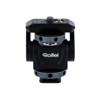 Abbildung von Rollei Mini Cold Shoe ADAPTERKOPF Flexibler Universaladapter für Kamera Zubehör mit robuster Verarbeitung