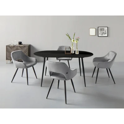 Abbildung von Leonique Esstisch &quot;Eadwine&quot;, Tischplatte aus MDF, verschiedene Größen und Farbvarianten, Höhe 76 cm