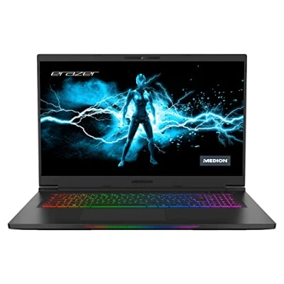Abbildung von MEDION ERAZER Beast X25 43,9 cm (17,3 Zoll 240Hz) Full HD Gaming Notebook (AMD Ryzen 9 5900HX, 64GB DDR4 RAM, 2TB PCIe SSD, NVIDIA GeForce RTX 3080 16 GB GDDR6 VRAM, Win 11 Home)