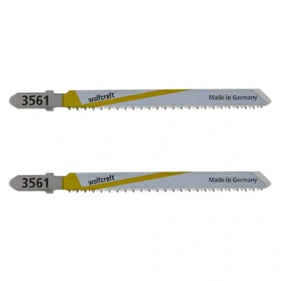 Abbildung von Wolfcraft 2 Stichsägeblätter BiM Länge 75 mm 3561000