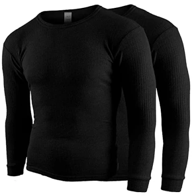 Abbildung von Black Snake Thermounterhemd cushy (Set, 2 St) 2er Pack Unterhemden mit Innenfleece