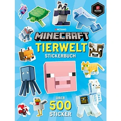 Abbildung von Minecraft Tierwelt Stickerbuch: Über 500 Sticker (Minecraft Stickerbuch, Band 3)