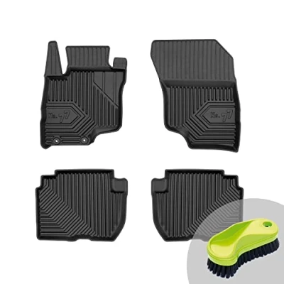 Abbildung von FROGUM No.77 Gummimatten Ganzjahresset von Auto Fußmatten Autofussmatten für Mitsubishi Eclipse Cross ab 2018 Langlebiges TPE Material