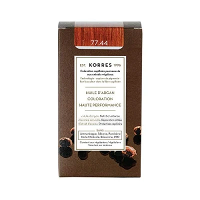 Abbildung von Korres Argan Öl hochentwickelte Coloration, intense copper blonde 77.44, 1er Pack (1 x 145 ml)