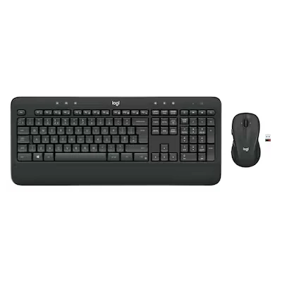 Abbildung von Logitech MK545 Advanced Wireless Keyboard and Mouse Combo QWERTY US International Layout Schwarz