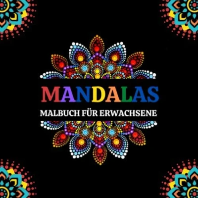 Abbildung von mandalas malbuch FÜR ERWACHSENE: mandala für erwachsene tiere , entspannung durch ,malbuch ... blumen