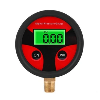 Abbildung von Elerose Digitaler Reifendruckmesser Reifenfüller Digitale Reifen Manometer 0 200PSI Luftdruckprüfer Meter mit LCD Display für Auto Lkw Motorrad