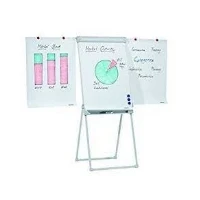 Abbildung von Franken Flipchart Deluxe Standard 67x95cm hellgrau