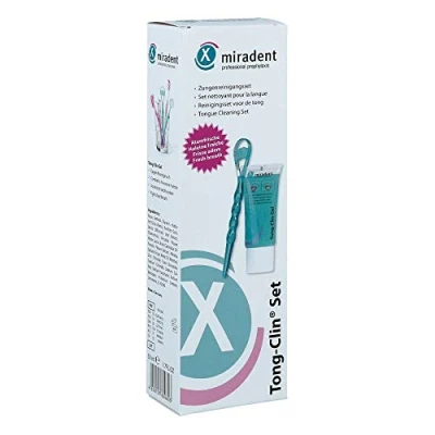 Abbildung von Tong Clin Set 50 ml Gel, 1 Zungenreiniger