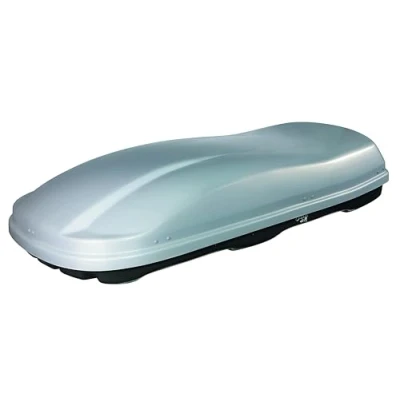 Abbildung von FARAD Dachbox Marlin 680L grau metallic TÜV/GS geprüft + Skiträger