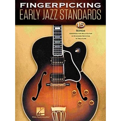 Abbildung von Fingerpicking Early Jazz Standards: 15 Songs Arranged for Solo Guitar in Standard Notation &amp; Tablature