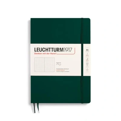 Abbildung von LEUCHTTURM1917 370309 Notizbuch Composition (B5), Softcover, 123 nummerierte Seiten, Forest Green, Dotted