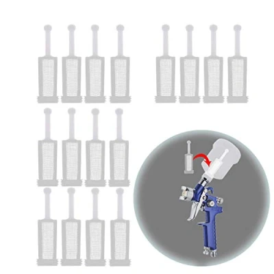 Abbildung von Liseng 16 Stücke Universal Schwerkraft Spritz Pistolen Filter Fein Maschiges Einweg Farb Sieb