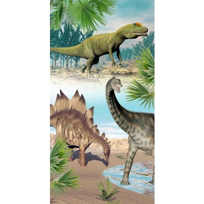 Abbildung von good morning Strandtuch &quot;Dino&quot;, (1 St.), schnell trocknet