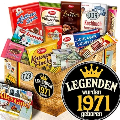 Abbildung von Legenden 1971 / DDR Schokolade Set/Geschenke Ideen für Sie