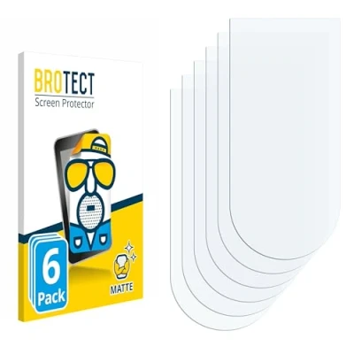 Abbildung von BROTECT Entspiegelungs Schutzfolie für Egret X+ (6 Stück) Matte Displayschutz Folie, Anti Reflex, Fingerprint