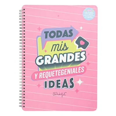 Abbildung von Mr. Wonderful Notizbuch Alle meine großen Ideen mehrfarbig