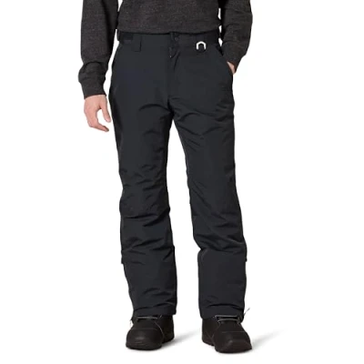Abbildung von Amazon Essentials Herren Wasserfeste, Isolierte Snowboard Schneehose, Schwarz, S