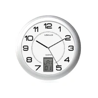 Abbildung von Unilux Wanduhr Instinct silber