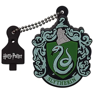 Abbildung von Emtec ECMMD16GHPC02 USB Stick, 2.0, Lizenzserie, Harry Potter, 16 GB, Slytherin, weiches Gummimaterial, rot