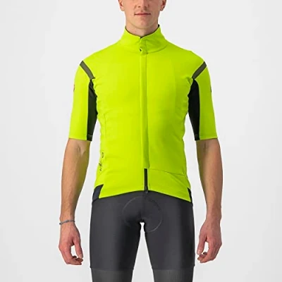 Abbildung von Castelli 4522512 GABBA RoS 2 Jacket Men&#039;s ELECTRIC LIME/DARK GRAY XS
