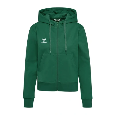 Abbildung von Hummel GO Sweatjacke, Damen, Größe: 44, Evergreen